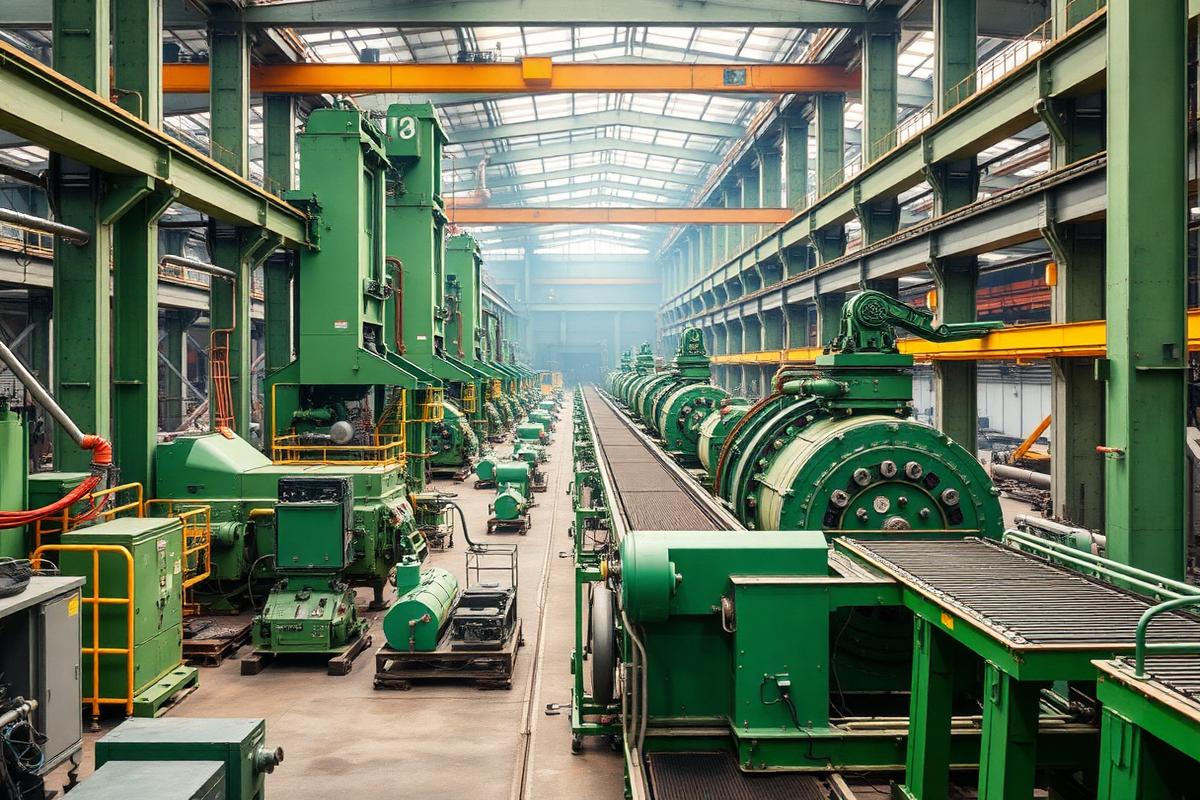 Modernização de produção